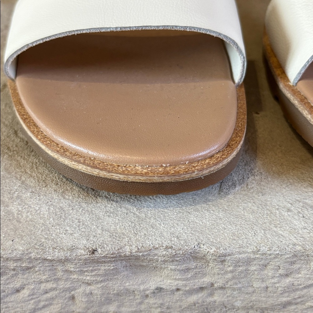 Sorel sz 11 cream and white sandals NWT - Picture 5 of 11